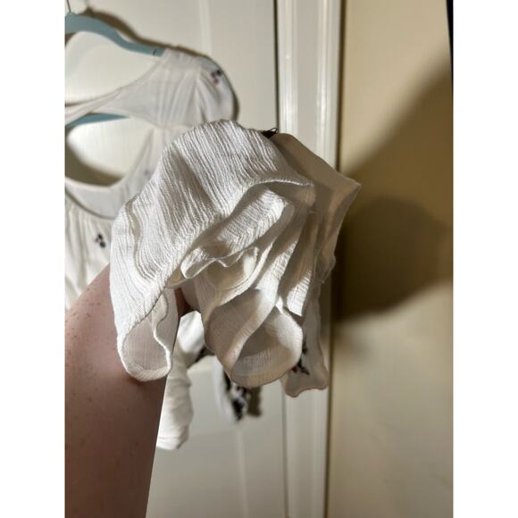 Free People Boho Flowy Bell Sleeve Dress - Picture 8 of 11